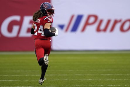 Alouettes: le maraudeur Marc-Antoine Dequoy a rejoint ses coéquipiers