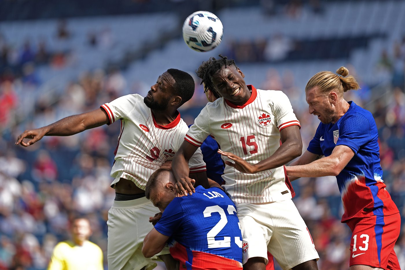 Soccer: Le Canada bat les États-Unis en sol américain pour la 1re fois depuis 1957