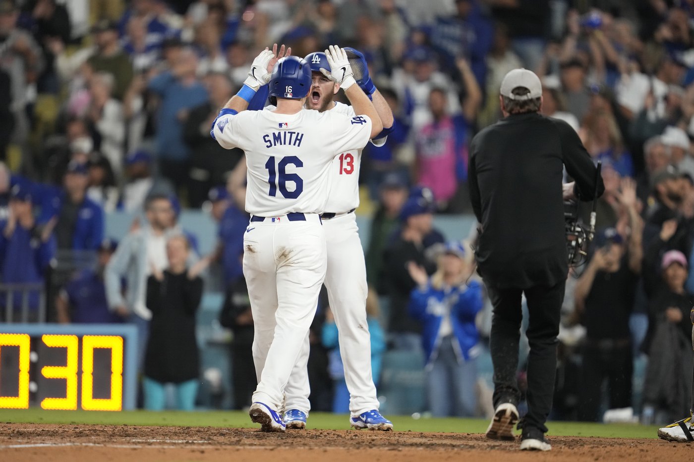 Les Dodgers sacrés champions de section grâce à une victoire de 7-2 face aux Padres