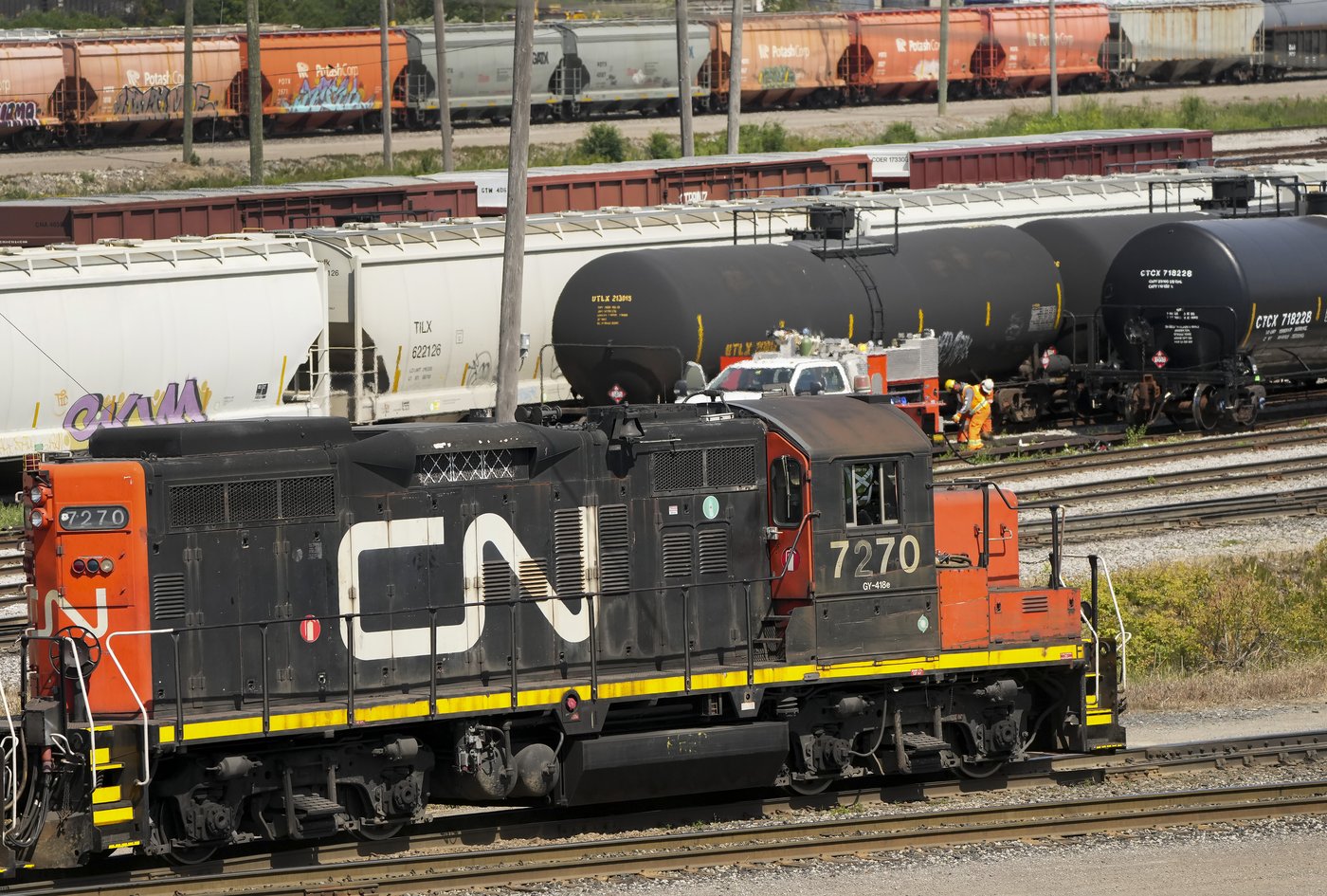 Début des négociations entre le CN et 3600 travailleurs ferroviaires