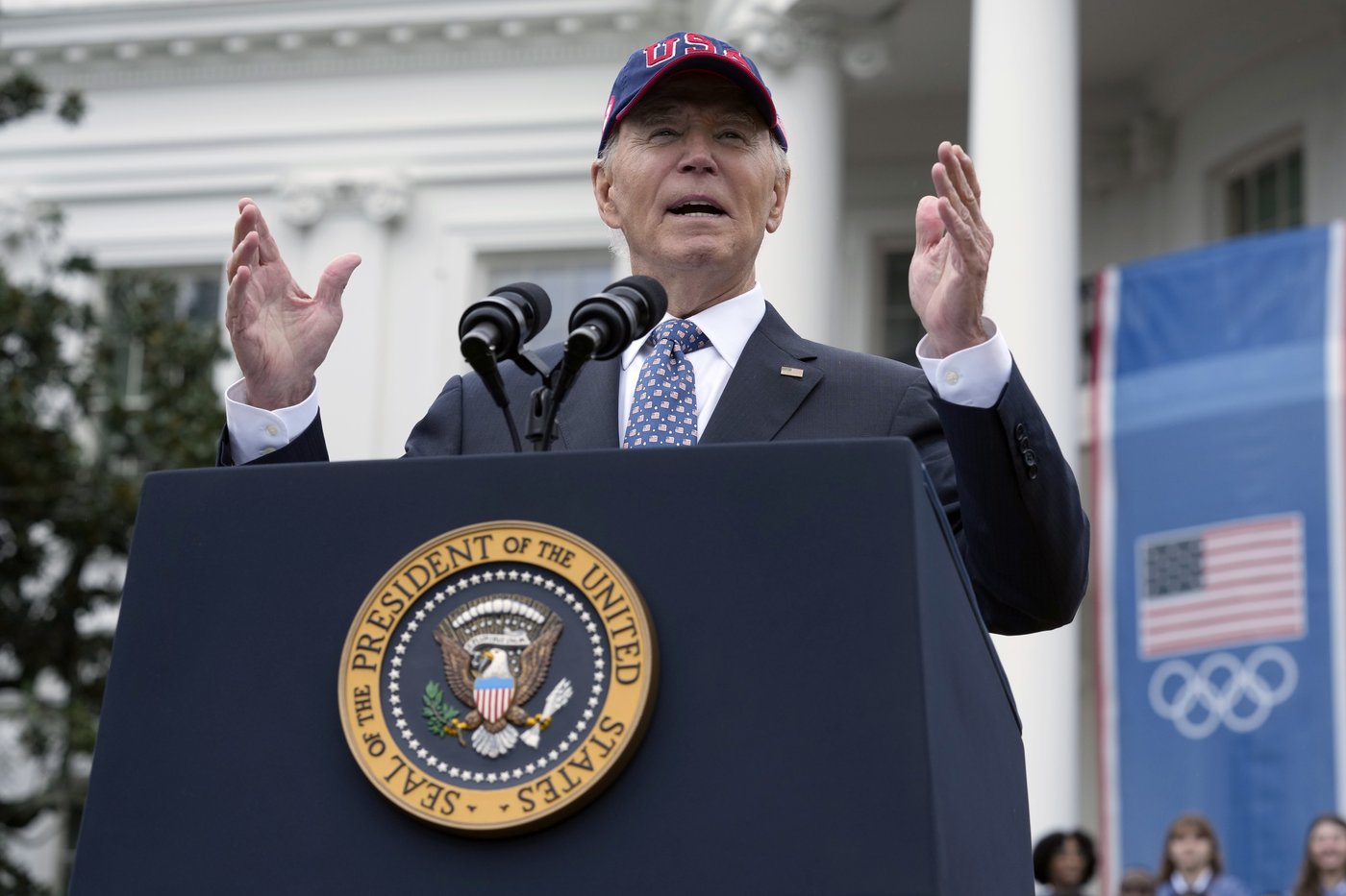 Joe Biden dit que les Olympiens représentent «le meilleur de l’Amérique»