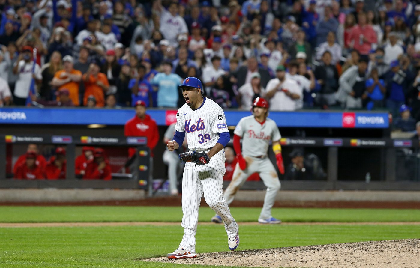 Nimmo réussit le gros coup sûr pour les Mets, qui battent les Phillies 2-1