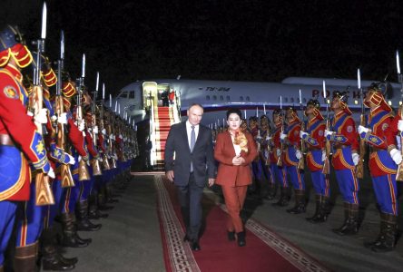 Vladimir Poutine arrive en Mongolie malgré un mandat d’arrêt à son encontre