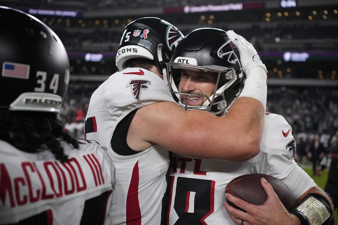 Les Falcons ont le dessus sur les Eagles 22-21 dans une fin de match excitante