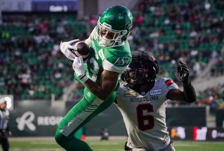 Les Roughriders écrasent les Lions et s’assurent d’un match éliminatoire à domicile