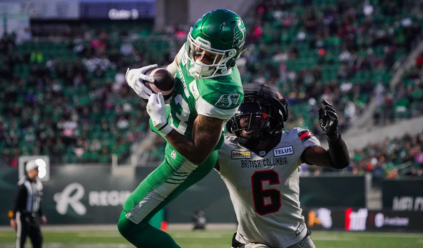 Les Roughriders écrasent les Lions et s’assurent d’un match éliminatoire à domicile