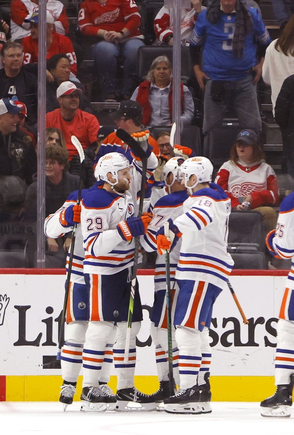 Draisaitl donne la victoire aux Oilers en prolongation, à Detroit