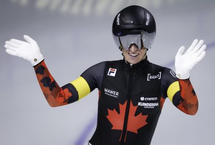 Blondin et Howe champions canadiens au 1500 m de patinage de vitesse longue piste