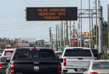 La région de Tampa Bay se vide alors que l’ouragan Milton approche de la Floride