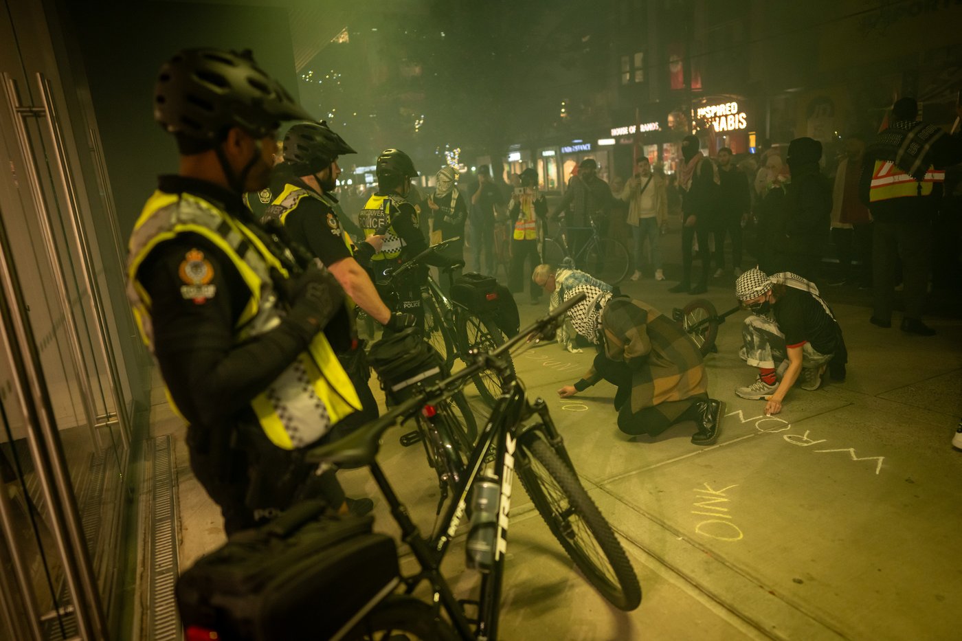 La police de Vancouver enquête sur la manifestation propalestinienne du 7 octobre