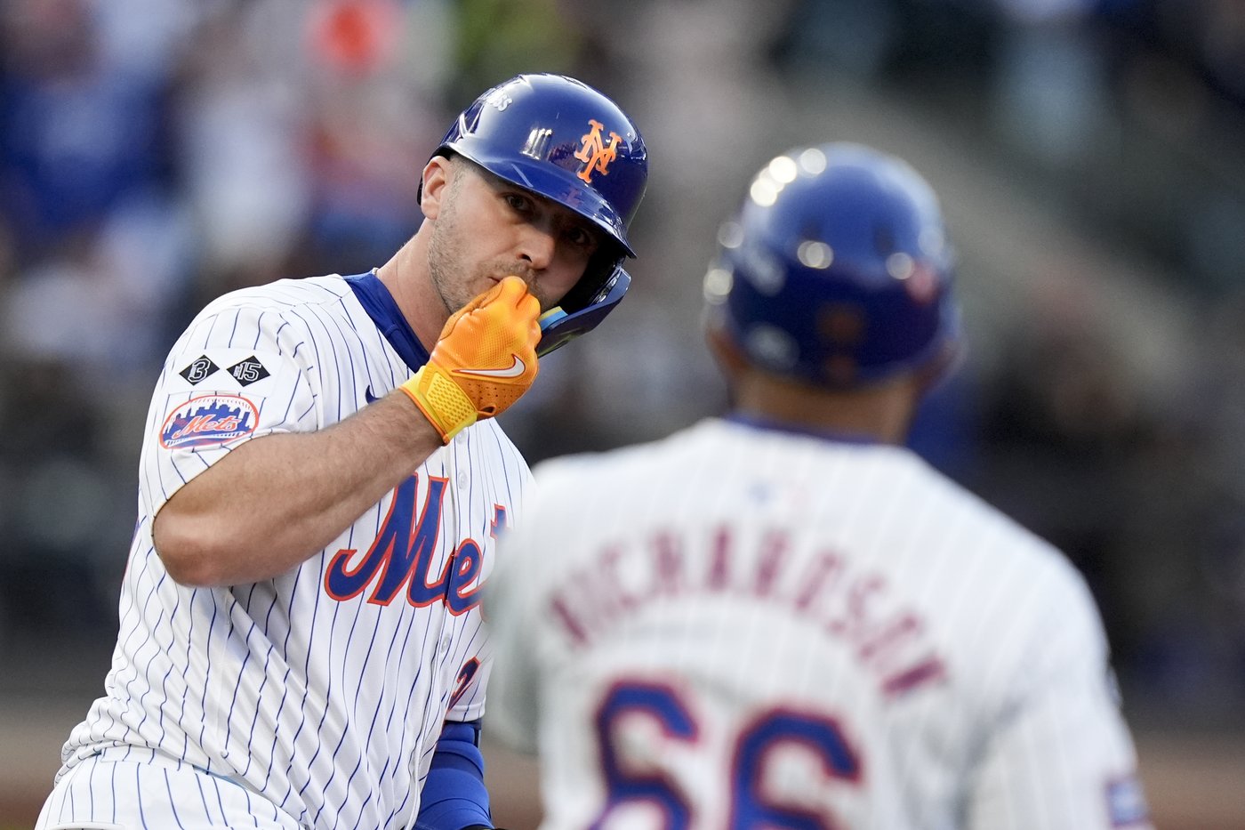 Pete Alonso et les Mets demeurent en vie en battant les Dodgers 12-6