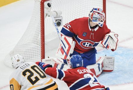 Les Penguins marquent trois fois en troisième période et battent le Canadien 6-3