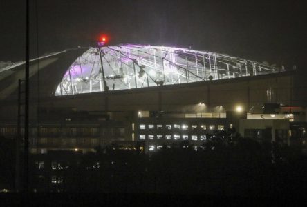 L’ouragan «Milton» endommage le toit du stade des Rays de Tampa Bay