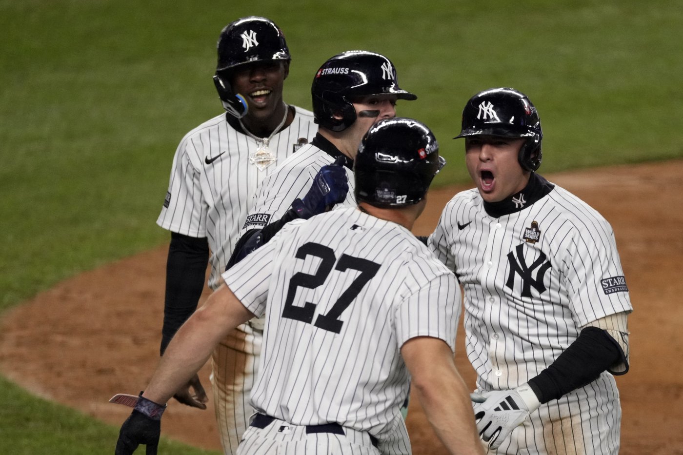 Les Yankees gagnent le quatrème match de la Série mondiale et vivent un jour de plus