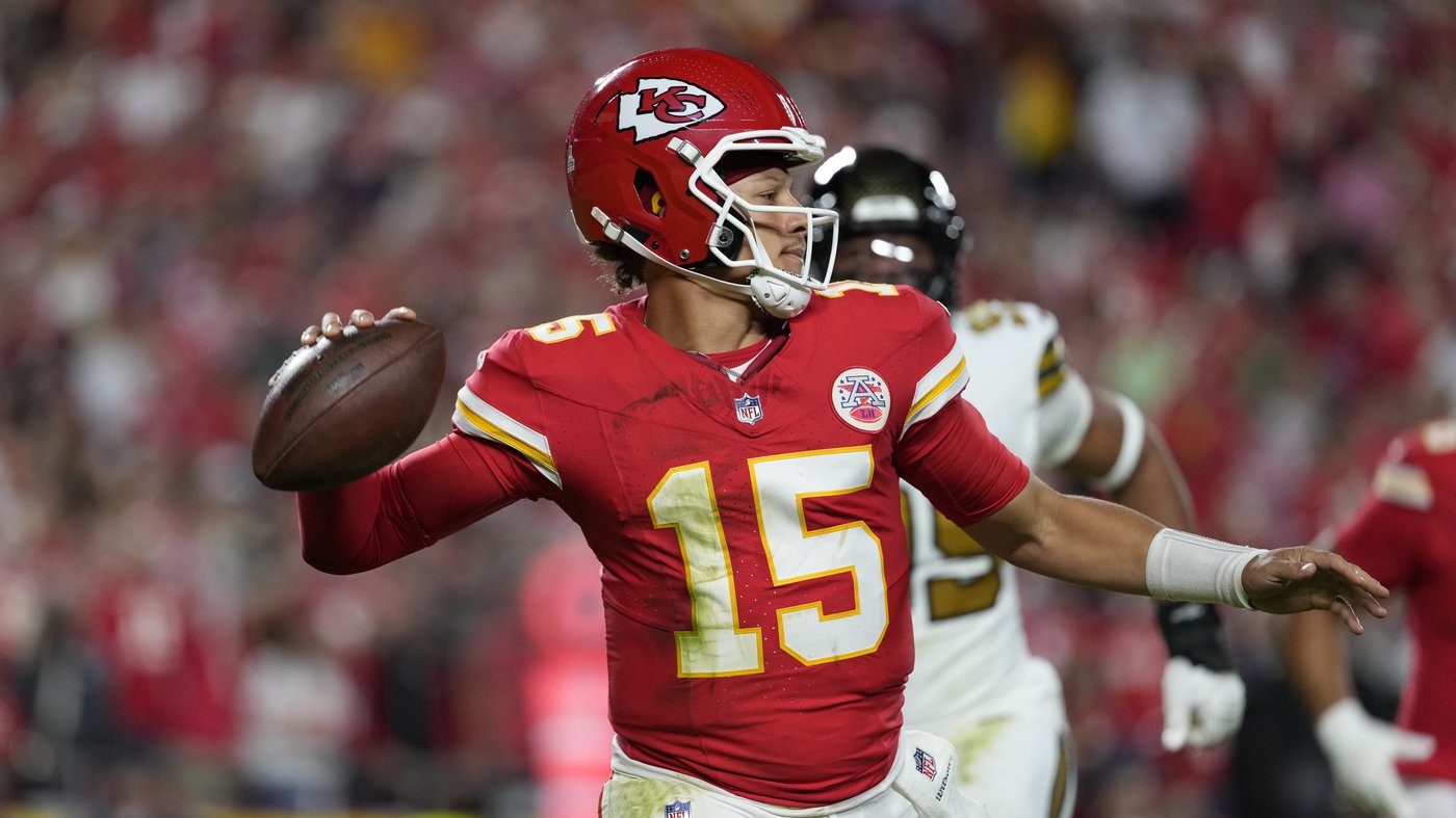 Les Chiefs demeurent parfaits cette saison en l’emportant 26-13 face aux Saints