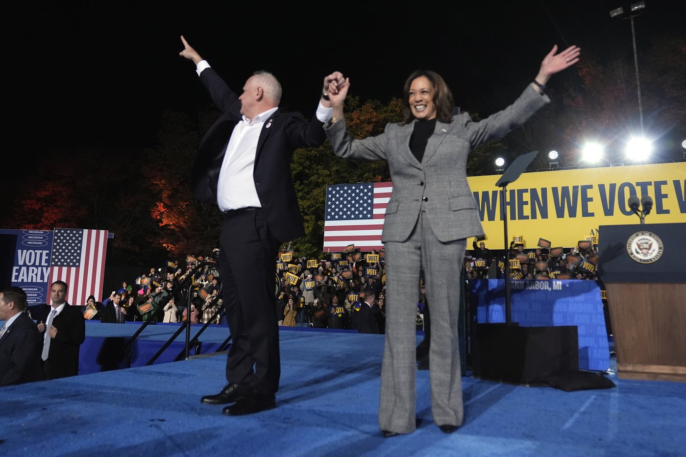 Kamala Harris prononcera un discours important à Washington, mardi soir