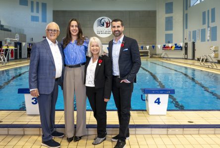 Saint-Jean nomme une piscine au nom d’Aurélie Rivard