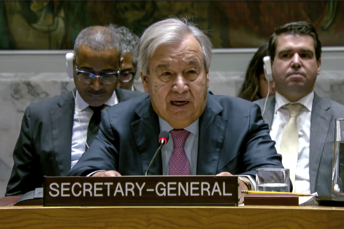 L’ONU réagit à la décision d’Israël de désigner Antonio Guterres persona non grata