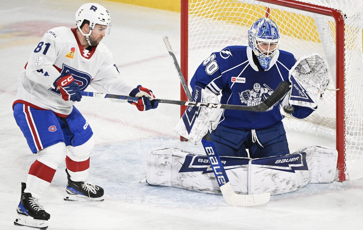 Le Rocket de Laval subit un deuxième revers d’affilée, 4-3 contre les Marlies