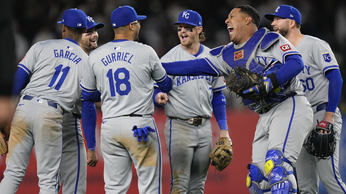 Les Royals nivellent la série face aux Yankees grâce à une victoire de 4-2