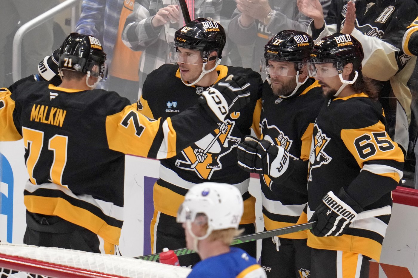 Un 1600e point pour Sidney Crosby et un 500e but pour Evgeni Malkin