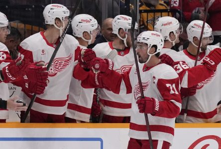 Les Red Wings l’emportent 5-2 et les Predators subissent une 5e défaite en 5 matchs