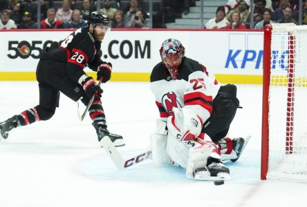 Jacob Markstrom fait 30 arrêts et les Devils l’emportent 3-1 à Ottawa