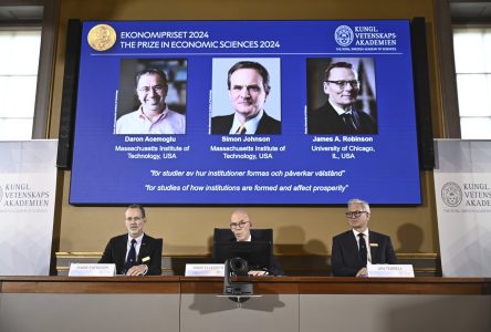 Le Nobel d’économie décerné à des recherches pour comprendre les prospérités des pays