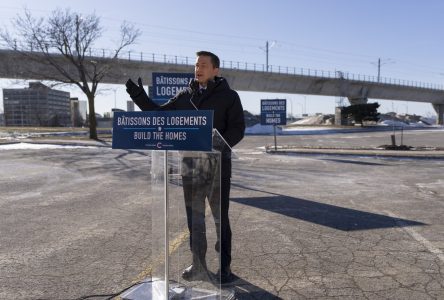 Pierre Poilievre supprimerait la TPS sur les logements neufs de moins de 1 million $