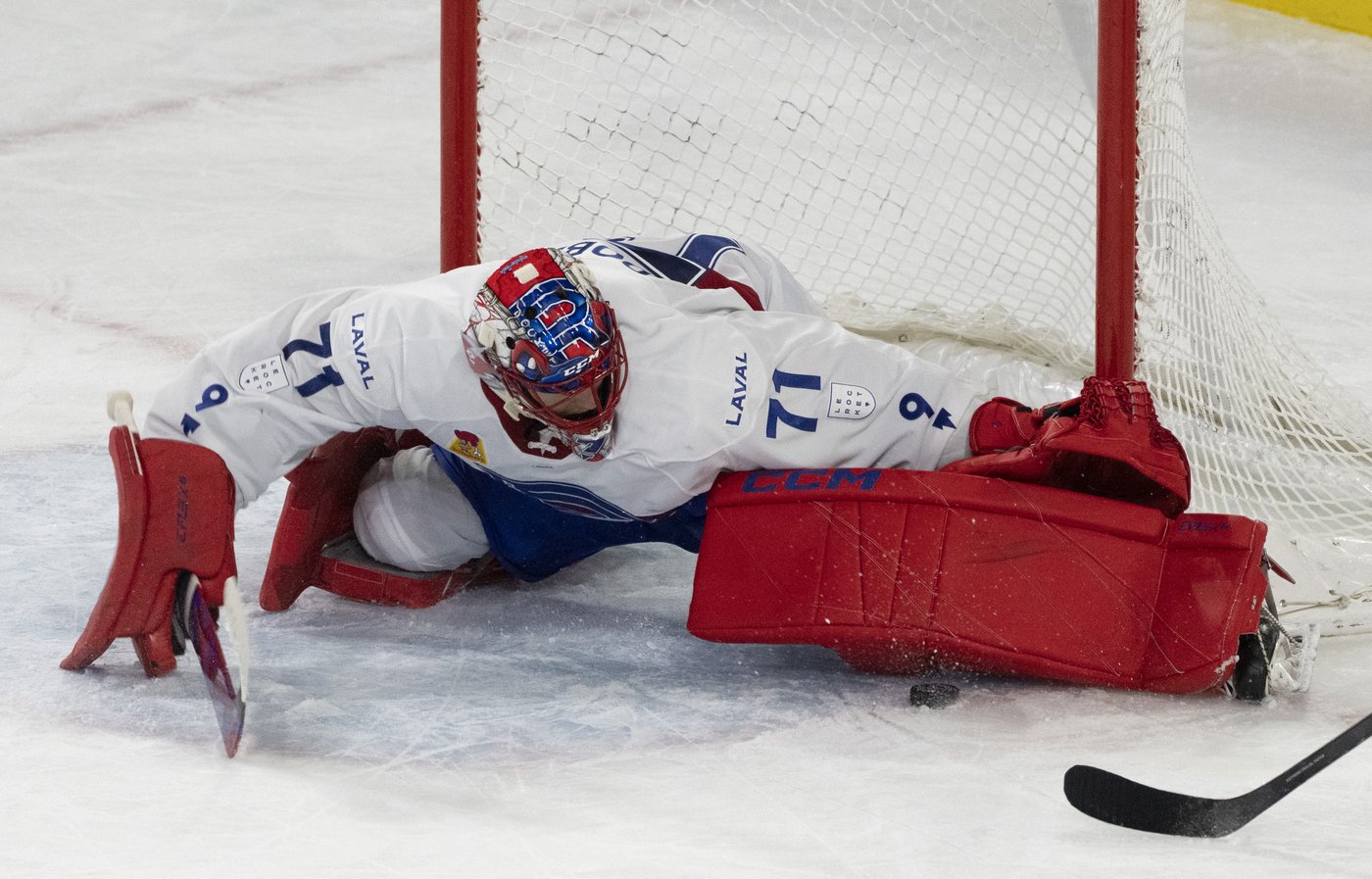 Le Rocket l’emporte 3-2 et complète un balayage de ses trois matchs contre les Comets