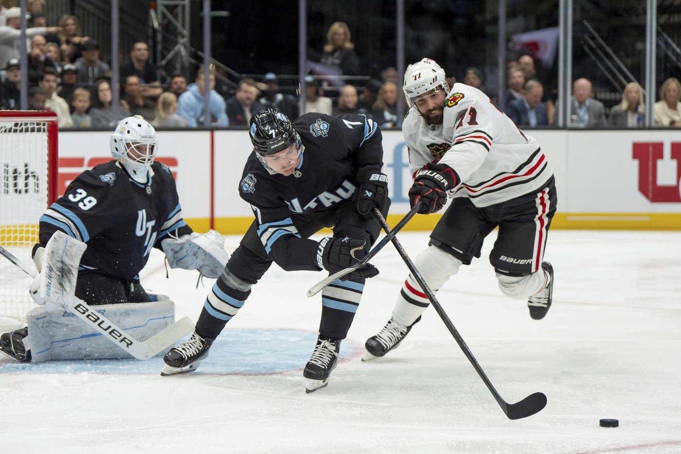 Une atmosphère de séries en Utah pour le 1er match de l’équipe dans la LNH