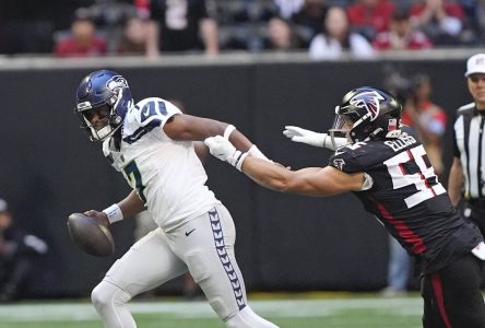 Deux passes de touché pour Geno Smith, les Seahawks défont les Falcons 34-14