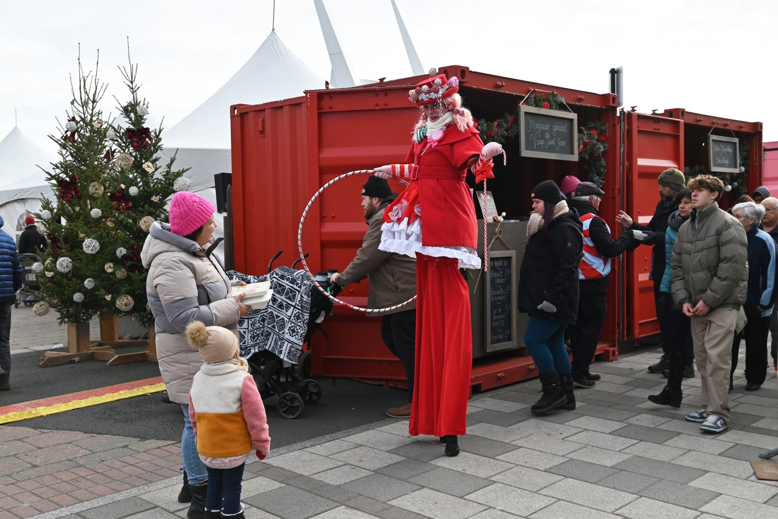 Le parc des Éclusiers accueille le Marché de Noël d’antan