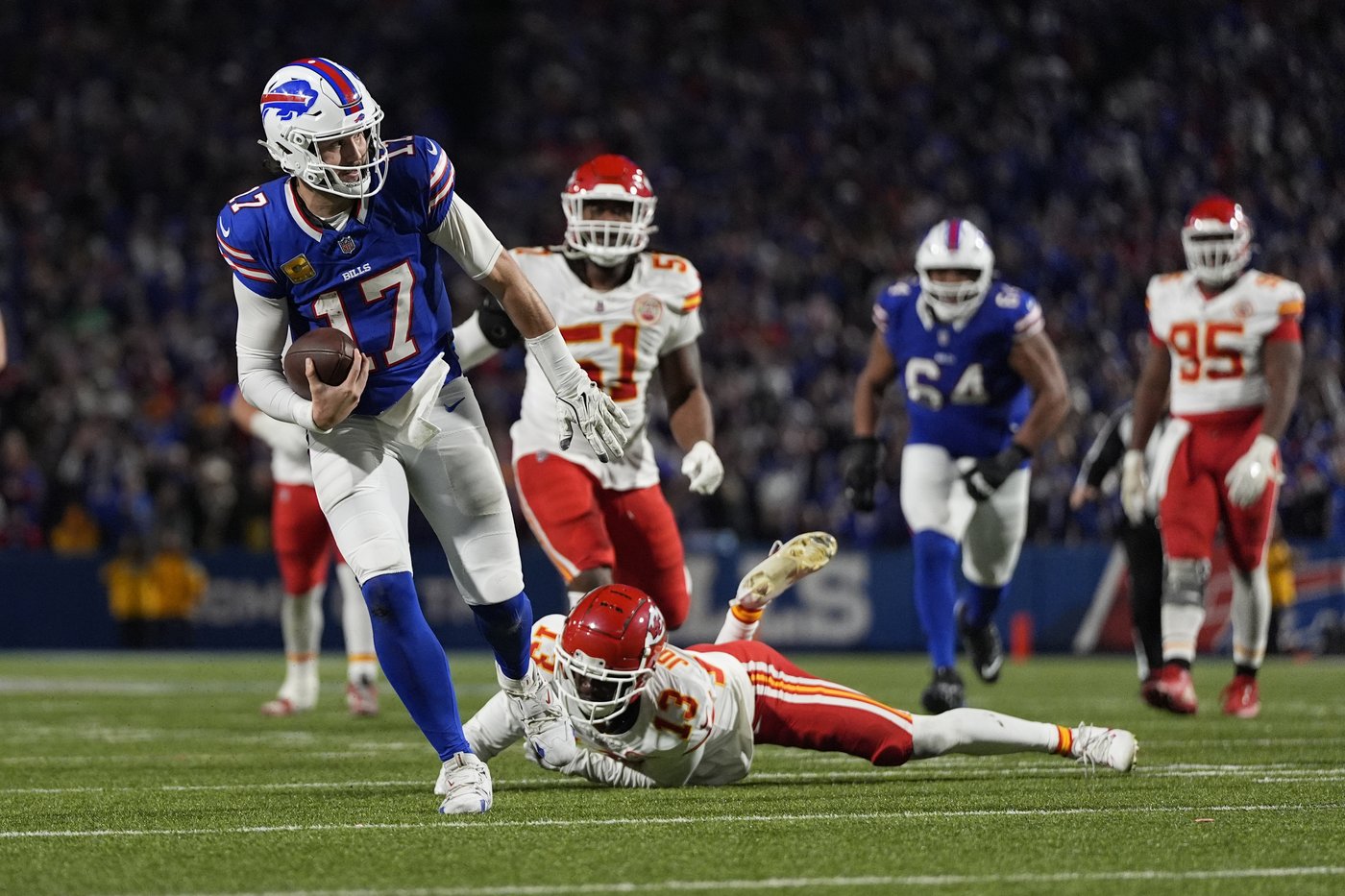 Les Bills mettent fin à la saison parfaite des Chiefs avec une victoire de 30-21